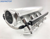 LS3 L92 102mm Fab Intake Manifold w/ MAP Sensor Provision+ Fuel Rails Silver