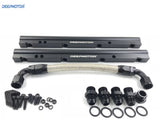 Billet Fuel Rail Kit For OE LS1 LS6 Stock Intake Manifold 10AN + Hardware