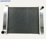 Aluminum Welded 19" x 26" x 3" Universal Racing Radiator for Ford/ Mopar