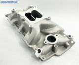 Deepmotor SBC Small Block Chevy 350 400 intake manifold Dual Plane