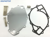 Water Pump Backing Plate Billet Aluminum Clear Anodized For BBF 429/460