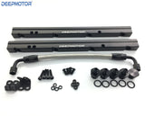 Deepmotor Billet Fuel Rail Kit For OE LS1 LS6 Stock Intake Manifold 6AN