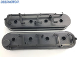 Deepmotor LS1 LS6 Fabricated Aluminum Valve Covers + Coil Brackets Black