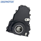 Aluminum Engine Timing Cover for GM Chevy LS2 LS3 Non-VVT Gen IV LSX Black