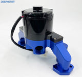 Deepmotor CNC LS LS1 LS2 LS6 6.0 Electric Water Pump Aluminum Black-Blue