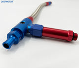 9/16-24 Red&Blue Fuel Inlet Line for Barry Grant BG/Demon/Deepmotor Carburetor