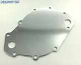 Water Pump Backing Plate Billet Aluminum Clear Anodized For BBF 429/460