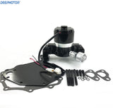 Electric Water Pump for Small Block Ford 351C SBF High Volume Flow W/Plate Black