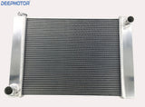 Fabricated Aluminum 19" x 27" x 3" Universal Racing Radiator for Ford/Mopar