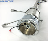 32" Polished Finished Tilt Manual Steering Column w/ 9 Hole Wheel Adapter No Key