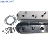 Deepmotor LS1 LS2 LS3 LS6 Fabricated Aluminum Valve Cover With Coil Mounts Black