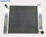 Deepmotor 2 Row Chevy Aluminum Welded 19"x 23"x 3 "Universal Radiator