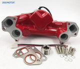 Deepmotor LS LS1 LS2 LS6 6.0 Engines Electric Water Pump 35+ GPM Aluminum Red