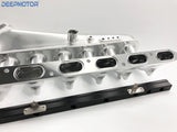 For BMW M50 M52 Billet Intake Manifold w/ Fuel Rail kit +Throttle Body set