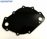 Water Pump Backing Plate, Billet Aluminum Black Anodized For BBF 429/460