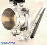 Deepmotor RB26 RB26DET Billet Intake Manifold Fuel Rail Throttle Body Sliver