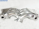 GTR R35 VR38DETT Billet Intake Manifold W/ Fuel Rail for 09-UP Nissan Silver