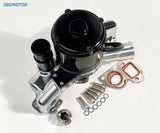 Deepmotor LS1 LS2 LS3 LS6 6.0 Engine Electric Water Pump 35+ GPM Aluminum Chrome