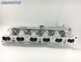 Deepmotor RB26 RB26DET Billet Intake Manifold Fuel Rail Throttle Body Sliver