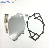 Water Pump Backing Plate Billet Aluminum Clear Anodized For BBF 429/460