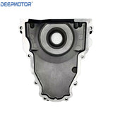 Aluminum LS Timing Cover for Chevy GM Gen III LS1 LS6 4.8L 5.3L 5.7L 6.0L Black