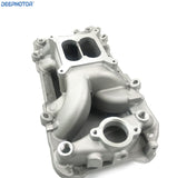 BBC Aluminum Air Gap Dual Plane Intake Manifold for 396-502 BB Chevy V8 Cyclone