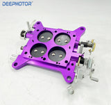 Billet CNC Carburetor Base Plate for Holley 750 CFM 4150 Double Pumper Carb