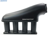 Deepmotor 70mm Aluminum Intake Manifold for 06-15 Mazda Mx-5 Miata NC Black