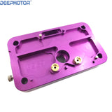 Billet Race Calibrated Carburetor Metering Block for Holley 4150 Carb Purple