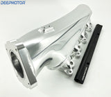 Billet Intake Manifold for S13 SR20 SR20DET Fuel Rail 76mm Throttle Body Set