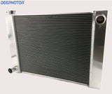 Fabricated Aluminum 19" x 27" x 3" Universal Racing Radiator for Ford/Mopar