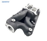 Aluminum Air-Gap Dual Plane Intake Manifold for SBF Ford 260 289-302 347 Black