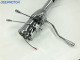 Tilt Auto 30" Steering Column No Key & Shift Indicator W/ Wheel Adapter Chrome