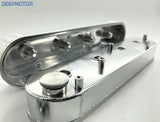 Deepmotor LS1 LS6 Fabricated Aluminum Valve Cover + Coil Bracket Sliver