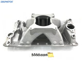 Deepmotor HI RISE Small Block Chevy SBC Single Plane Intake Manifold 350 400