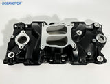 Deepmotor 1956-95 Spread Bore intake manifold for Small Block Chevy SBC 350 327