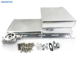 Deepmotor Front Sump Aluminum LS1 LS2 LS6 Oil Pan w/billet Oil Filter Adapter