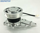 Deepmotor 35GPM Billet Electric Water Pump for 93-98 2JZ Silver