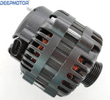 GM LS Truck AD244 220 AMP Alternator Serpentine Belt 4 Pin Connector Black