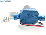 Deepmotor Billet Universal Electric Water Pump 25GPM Blue