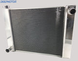 Aluminum Welded 19" x 26" x 3" Universal Racing Radiator for Ford/ Mopar