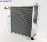 Deepmotor Aluminum Welded Universal Radiator 19"x21"x2.2 " for Chevy GM Outlet