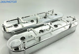 Deepmotor LS1 LS6 Fabricated Aluminum Valve Cover + Coil Bracket Sliver