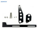 Aluminum Throttle Cable Bracket For LS1 LS3 Sheet Metal Intake Manifold Black