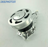 Deepmotor 35GPM Billet Electric Water Pump for 93-98 2JZ Silver